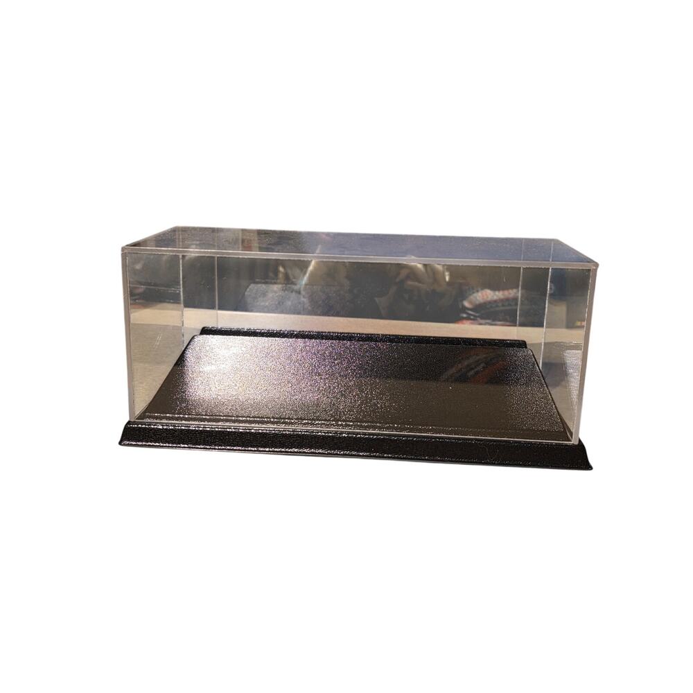 1:24 Acrylic Diecast Display Case Mirror Back Black Base NASCAR Car Display